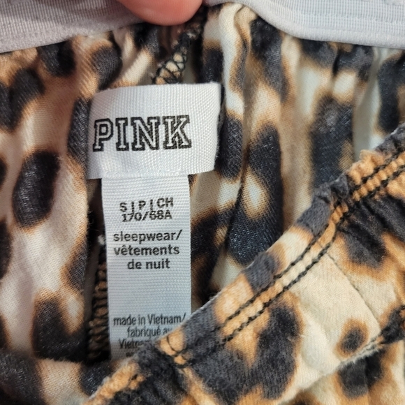 VS Pink Leopard Print Joggers - Picture 5 of 5